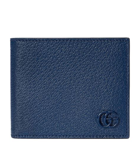 gucci bifold leather wallet|gg marmont leather bifold wallet.